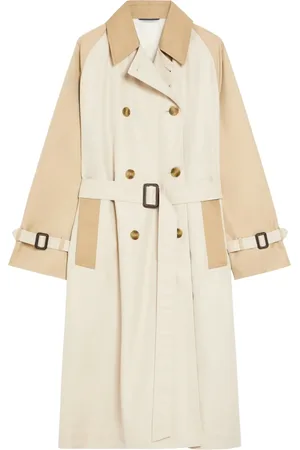 Max Mara Dames, Mantels, Veelkleurig, Maat: 2XS Gabardine
