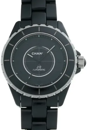 CHANEL Heren, Pre-owned, Zwart, Maat: ONE Size