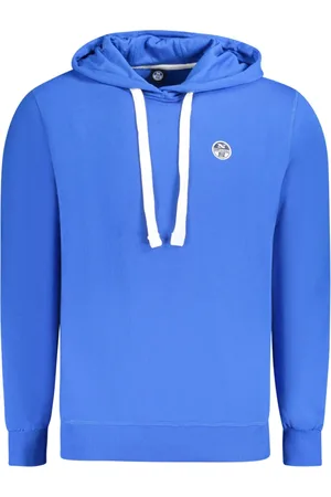 North Sails Heren, Sweatshirts & Hoodies, Blauw, Maat: M