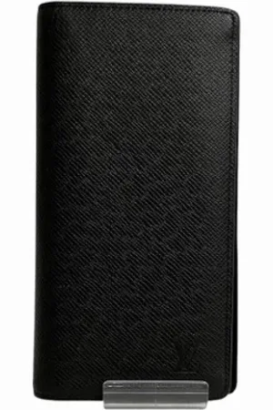 LOUIS VUITTON Heren, Pre-owned, Zwart, Maat: ONE Size Leer
