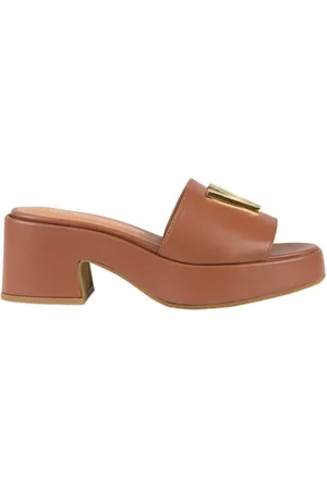 Via Roma Dames, Schoenen, Bruin, Maat: 39 EU Leer