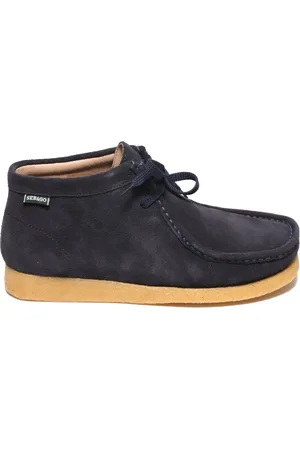 SEBAGO Heren, Schoenen, Blauw, Maat: 44 EU Suède