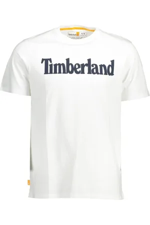 Timberland Heren, Tops, Wit, Maat: M Katoen