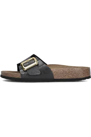 Birkenstock Dames, Schoenen, Zwart, Maat: 35 EU Suède