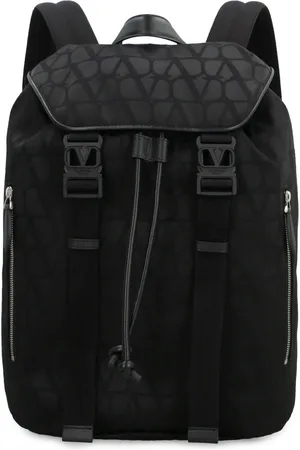 VALENTINO GARAVANI Heren, Tassen, Zwart, Maat: ONE Size Nylon