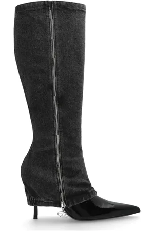 Diesel Dames, Schoenen, Zwart, Maat: 39 EU Leer