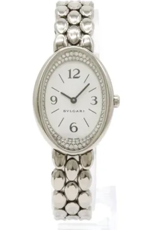 Bvlgari Dames, Pre-owned, Wit, Maat: ONE Size