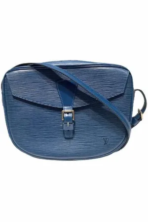 LOUIS VUITTON Dames, Pre-owned, Blauw, Maat: ONE Size Leer