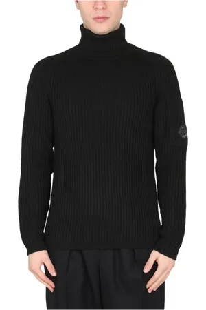 C.P. Company Heren, Truien, Zwart, Maat: M Wol