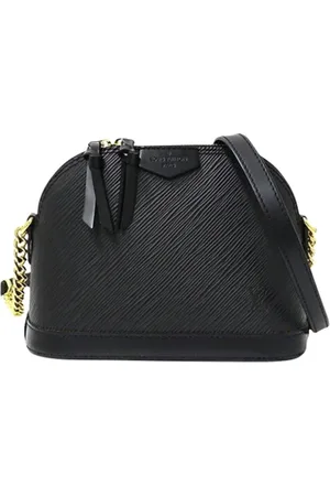 LOUIS VUITTON Dames, Pre-owned, Zwart, Maat: ONE Size Leer