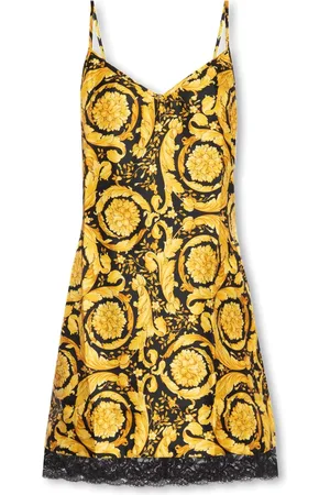 VERSACE Dames, Nachtkleding & Lounge, Zwart, Maat: S Zijde