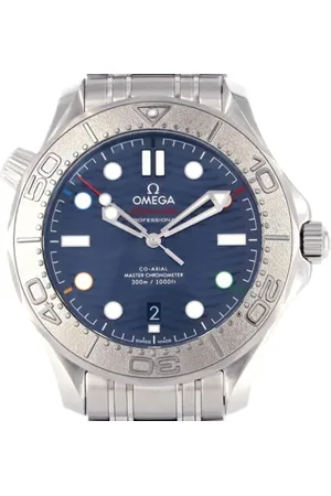 Omega Heren, Pre-owned, Blauw, Maat: ONE Size