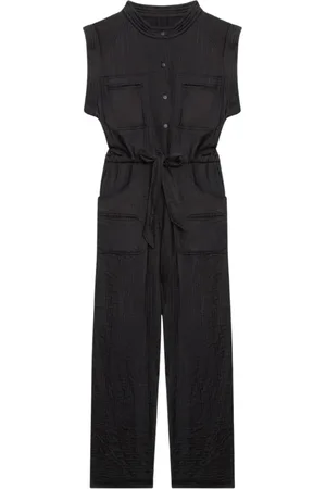 Isabel Marant Dames, Jumpsuits & Playsuits, Zwart, Maat: 2XS Katoen
