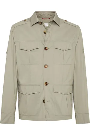 Brunello Cucinelli Heren, Jassen, , Maat: XL Katoen