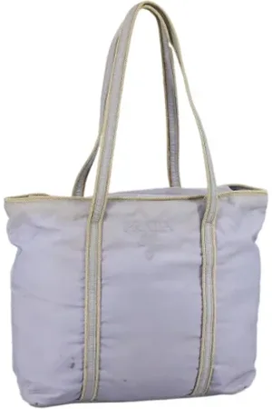 Prada Dames, Pre-owned, Paars, Maat: ONE Size Nylon