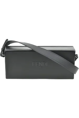 Fendi Dames, Pre-owned, Zwart, Maat: ONE Size Leer