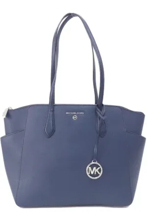 Michael Kors Dames, Pre-owned, Blauw, Maat: ONE Size Leer