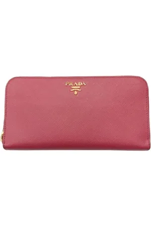 Prada Dames, Pre-owned, Roze, Maat: ONE Size Leer