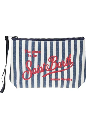 MC2 SAINT BARTH Dames, Tassen, Blauw, Maat: ONE Size Katoen