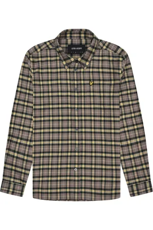 Lyle & Scott Heren, Overhemden, Veelkleurig, Maat: XS Flanel