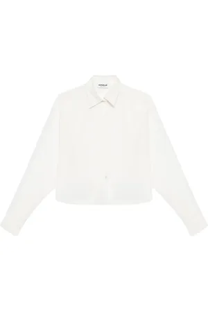 Dondup Dames, Blouses & Shirts, Wit, Maat: S