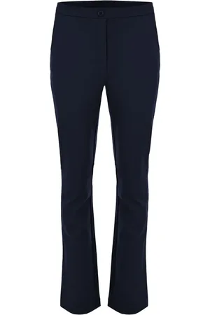 zizo Dames, Broeken, Blauw, Maat: 3XL