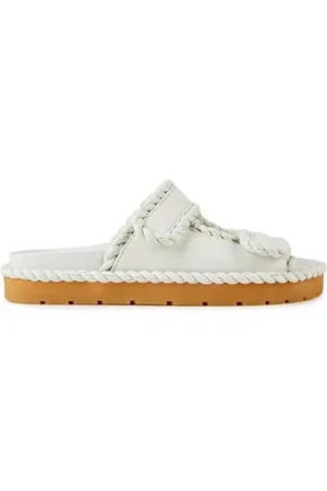 Bottega Veneta Dames, Schoenen, Wit, Maat: 41 EU Leer