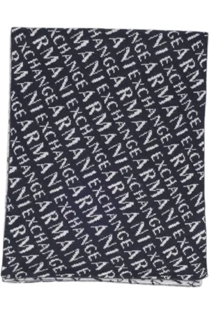 Armani Exchange Heren, Accessoires, Blauw, Maat: ONE Size Wol