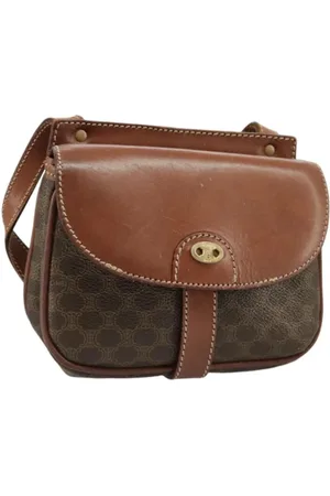 Céline Dames, Pre-owned, Bruin, Maat: ONE Size Leer