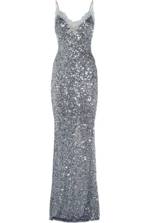 Elisabetta Franchi Dames, Jurken, Blauw, Maat: M