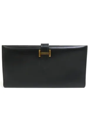 Hermès Dames, Pre-owned, Zwart, Maat: ONE Size Leer