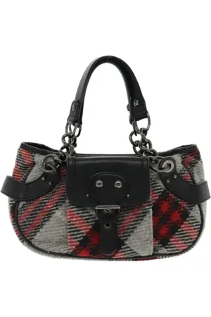 Burberry Dames, Pre-owned, Veelkleurig, Maat: ONE Size Wol
