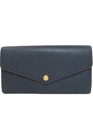LOUIS VUITTON Dames, Pre-owned, Blauw, Maat: ONE Size Leer