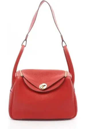 Hermès Dames, Pre-owned, Rood, Maat: ONE Size Leer