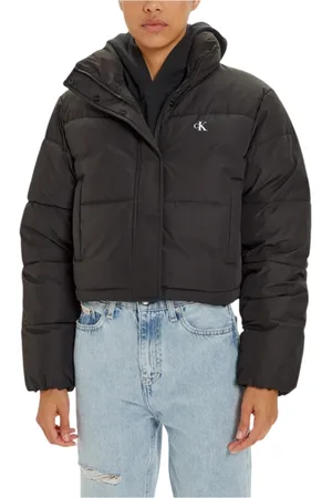 Calvin Klein Dames, Jassen, Zwart, Maat: L