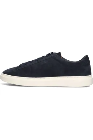 HUGO BOSS Heren, Schoenen, Blauw, Maat: 45 EU Suède