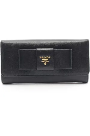 Prada Dames, Pre-owned, Zwart, Maat: ONE Size Leer