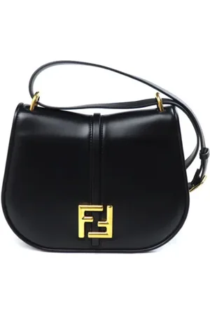Fendi Dames, Pre-owned, Zwart, Maat: ONE Size Leer