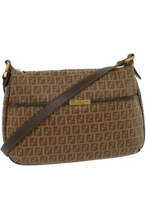 Fendi Dames, Pre-owned, Bruin, Maat: ONE Size Leer