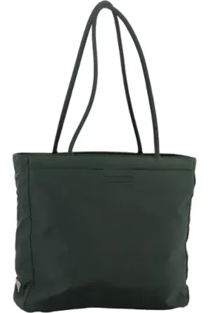 Prada Dames, Pre-owned, Groen, Maat: ONE Size Nylon