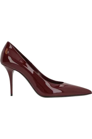 Saint Laurent Dames, Schoenen, Rood, Maat: 36 EU Leer