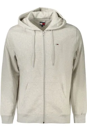Tommy Hilfiger Heren, Sweatshirts & Hoodies, Grijs, Maat: S Katoen