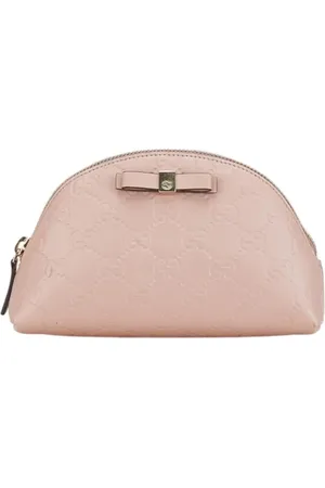 Gucci Dames, Pre-owned, Roze, Maat: ONE Size Leer