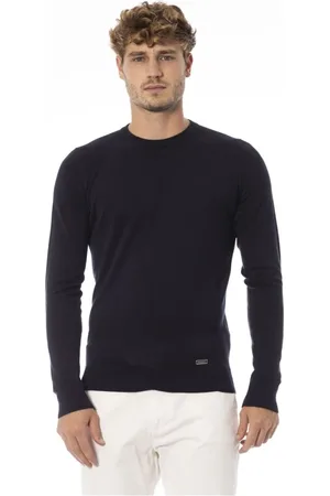 BALDININI Heren, Truien, Blauw, Maat: XL