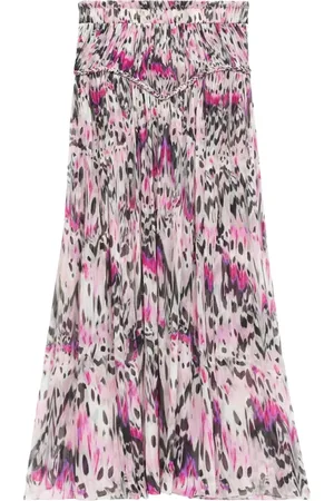 Isabel Marant Dames, Rokken, Roze, Maat: S Zijde