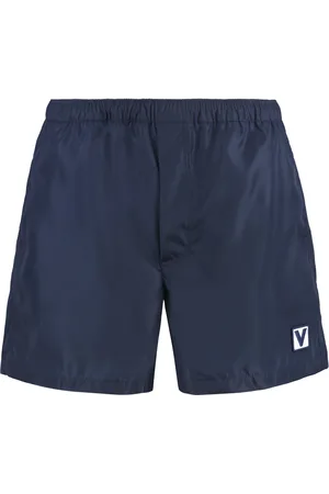 VALENTINO GARAVANI Heren, Badkleding, Blauw, Maat: L Nylon