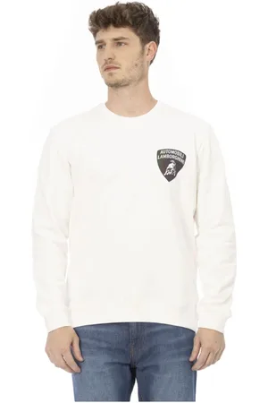 AUTOMOBILI LAMBORGHINI Heren, Sweatshirts & Hoodies, Wit, Maat: L