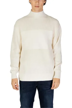 Calvin Klein Heren, Truien, Wit, Maat: L Katoen