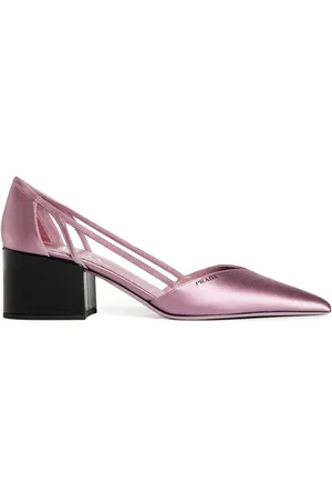 Prada Dames, Schoenen, Roze, Maat: 36 EU Satijn