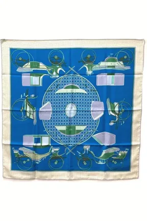 Hermès Dames, Pre-owned, Veelkleurig, Maat: ONE Size Zijde